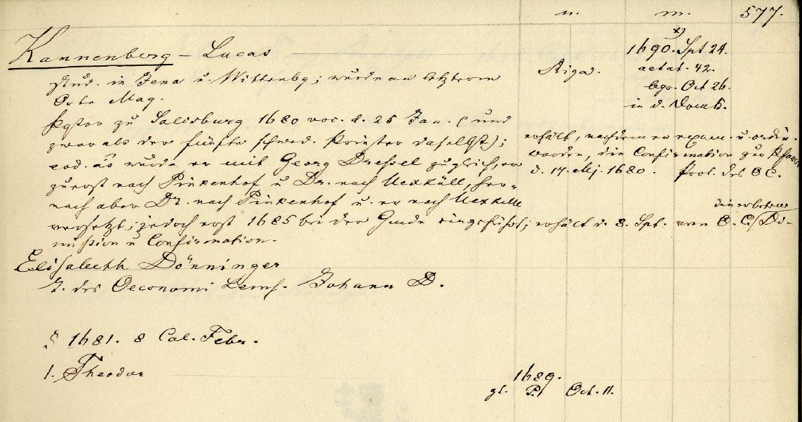 Biogrāfija (rakstījis Buchholtz August 1803-1875))
